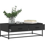  Stolić za kavu crni 100 x 50 x 35 cm konstruirano drvo i metal | Eponuda.com