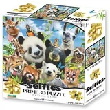 puzzle 3d - selfie - lama drama 48 kom 31x23cm 422278