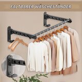 SRVAXZN 2x zložljiv stenski obešalnik s palico 40cm | Shoptok.si