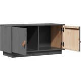 TV ormarić sivi 80 x 34 x 40 cm od masivne borovine | Eponuda.com