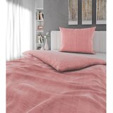 Esposa POSTELJNINA Mavie 140/200 cm saten srebrne barve, pink | Shoptok.si