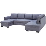 Mömax Sedežna Garnitura Malte, Siva, Ležišče, Predal, U Oblika | Shoptok.si