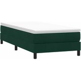 Box Spring krevet bez madraca tamnozeleni 100x210 cm samt | shoptok.hr