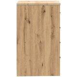vidaXL Garažni ormar za odlaganje 40x51x85 cm masivne borovine | shoptok.hr