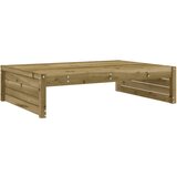  The Living Store Vrtni stolček za noge 120x80 cm impregnirana borovina - Vrtni Stolček Za Noge, (21443824) | Shoptok.si