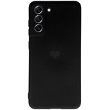 Urbie Ovitek SILICONE Heart, Samsung Galaxy S21 FE, črn, (21000115) u