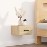  Zidni noćni ormarići 2 kom boja hrasta sonome 35 x 35 x 20 cm | shoptok.hr