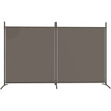 Sobna pregrada s 2 panela antracit 348 x 180 cm od tkanine | shoptok.hr