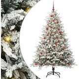 VidaXL Umjetno božićno drvce s rasvjetom i setom kuglica Zelena 180 cm VidaXL Umjetno božićno drvce s rasvjetom i setom kuglica Zelena 180 cm Slike