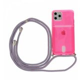 Nillkin Summer silikonski ovitek z vrvico za iPhone 12 Pro Max - pink | Shoptok.si