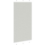 vidaXL Plisirana žaluzija svetlo siva 110x200 cm Širina tkanine | Shoptok.si
