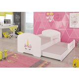 ADRK Djeji krevet na kat PEPE II CAR ZIGZAG 160x80 - BIJELA | shoptok.hr