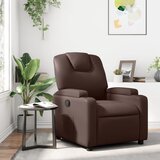vidaXL naslanjač rjavo umetno usnje | Shoptok.si