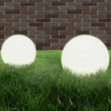 vidaXL LED kuglasta svjetiljka 2 kom 40 cm PMMA Cijene