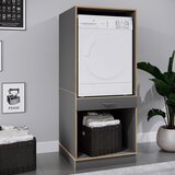 MID.YOU OMARICA ZA PRALNI STROJ antracit, medeni hrast | Shoptok.si