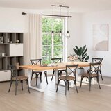  Noge za blagovaonski stol U-oblik 3 kom Bijele 100 x (72-73) cm Čelik | shoptok.hr