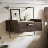 MID.YOU MAJHNA NOČNA OMARICA, masivno mangov les temno rjava | Shoptok.si