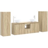  Set namještaja za kupaonicu 5 kom. Hrast sonoma | shoptok.hr