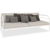  Posteljni okvir za dnevno posteljo bel kovinski 90x200 cm, (20606625) | Shoptok.si