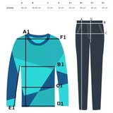 Pri Tracksuit set corduroy pants sweatshirt zipper | Shoptok.si