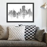 Wallity uramljena slika Buildings, 55x75 cm | ePonuda.com