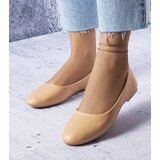 Gemre Beige ballet flats with leather insole Truchon Cijene