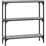  Konzolni stol siva boja hrasta 75x22,5x75 cm konstruirano drvo | Eponuda.ba
