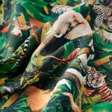  Dječja topla majica starinska petrol plava boja 140 | shoptok.hr