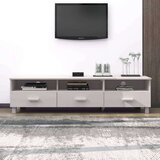 TV omarica HAMAR bela 158x40x40 cm trdna borovina, (20731167) | Shoptok.si