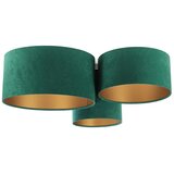  plafonsko svetlo space 3xE27/60W/230V zeleno/zlatno | Eponuda.com