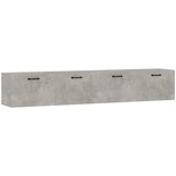  Zidni ormarići 2 kom boja siva betona 100x36,5x35 cm drveni | shoptok.hr