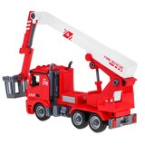 Vatrogasno vozilo za igru s kacigom TOOL - crveni | Shoptok.si