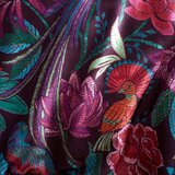 Catherine Lansfield Ljubičasta posteljina za krevet za jednu osobu od samta 135x200 cm Kate Floral – | shoptok.hr