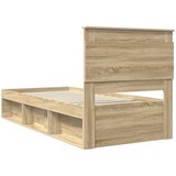  Krevetna konstrukcija s ladicama Sonoma hrast 75 x 190 cm | Shoptok.si