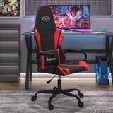 vidaXL Masažni gaming stol črno in rdeče umetno usnje Cene