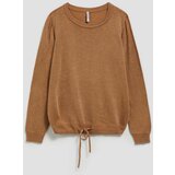 Marisse Sweater With Metallic Thread And Tie | shoptok.hr