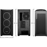 BE QUIET budi tiho! BAZA ZA SJENE 800 FX crna | PC kućište | shoptok.hr