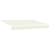  Skrovita tenda Krema 350 x 250 cm Poliester i aluminij | shoptok.hr