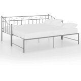  Za krevet na razvlačenje sivi metalni 90 x 200 cm | shoptok.hr