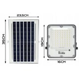  LED prigušiva solarni reflektor LED/50W/3,2V 5000K 6000 mAh IP65 crna + daljinski upravljač | Eponuda.com