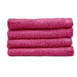 Catherine Lansfield Temno rožnate hitro sušeče bombažne brisače v kompletu 4 ks 30x30 cm Quick Dry – | Shoptok.si