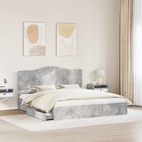  s od storage s ladicama Betonski sivi 200 x 200 cm | shoptok.hr