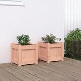 Maison Chic Vrtno cvetlično korito - Cvetlični Lonec 2 kosa trden les douglas, (21788612) | Shoptok.si