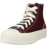 Converse Visoke tenisice roza / crvena / bordo / bijela