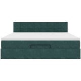  Otomanski krevet s madracem i LED 160x200 cm baršunasti | shoptok.hr