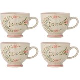 Bloomingville Bele keramične skodelice v kompletu 4 ks 400 ml Rosalynde – Cene