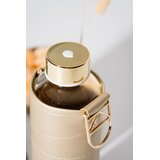 Equa staklena boca, Mismatch Golden, navlaka od umjetne kože, BPA free, 750ml | shoptok.hr