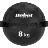 Rebel Active medicinska lopta za fitness i rehabilitacijske vježbe, 8 kg | shoptok.hr