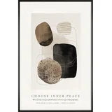 Tiskana slika s okvirom 60x90 cm Inner Peace –