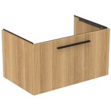 Ideal Standard stenska omarica za pod umivalnik v hrastovem dekorju v naravni barvi 80x44 cm i.life b | Shoptok.si